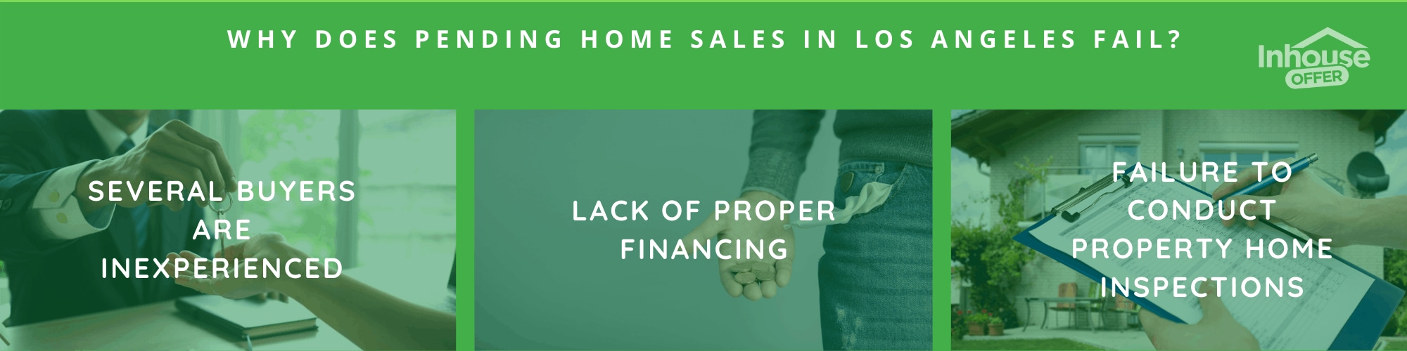 Graphic top 3 reasons several pending home sales fail